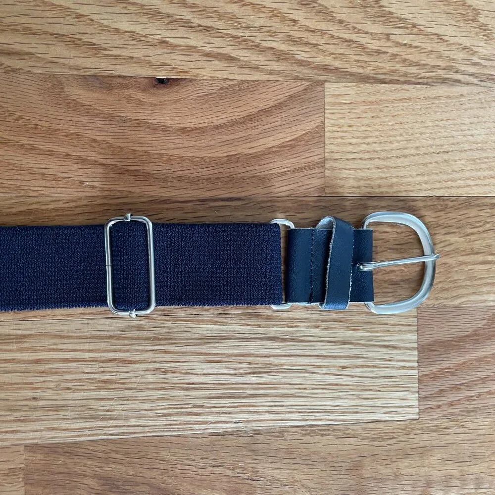 Navy Blue Adjustable Waist Baseball Softball Belt Youth Kids